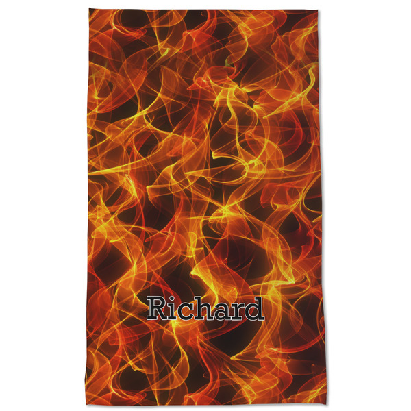 Fire Kitchen Towel - Poly Cotton - Full Front