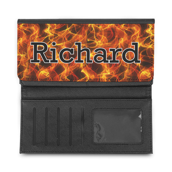 Fire Ladies Wallet - Half Way Open