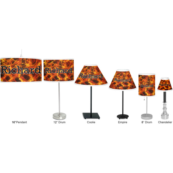 Fire Lamp Full View Size Comparison