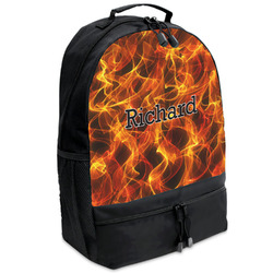 Fire Backpacks - Black (Personalized)