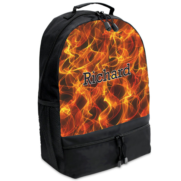 Custom Fire Backpacks - Black (Personalized)