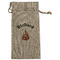 Fire Large Burlap Gift Bags - Front