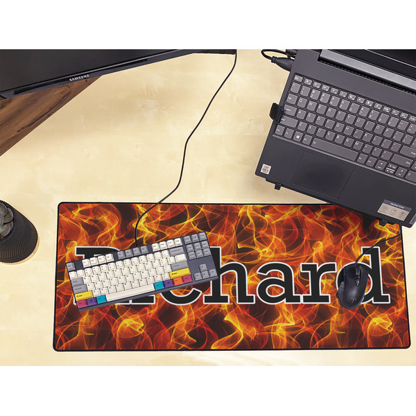 Fire Large Gaming Mats - LIFESTYLE