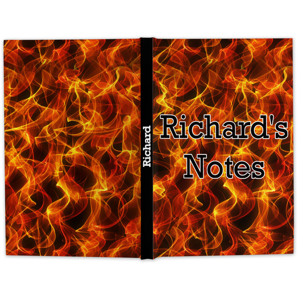 Fire Large Hard Cover Journal - Apvl