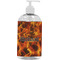 Fire Plastic Soap / Lotion Dispenser (16 oz - Large - White) (Personalized)