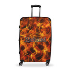 Fire Suitcase - 28" Large - Checked w/ Name or Text