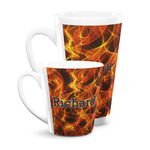 Fire Latte Mug (Personalized)