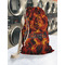 Fire Laundry Bag in Laundromat