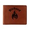Fire Leather Bifold Wallet - Single