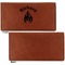 Fire Leather Checkbook Holder Front and Back Single Sided - Apvl