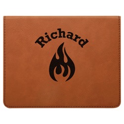 Fire Leatherette 4-Piece Wine Tool Set (Personalized)