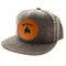 Fire Leatherette Patches - LIFESTYLE (HAT) Circle