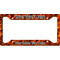 Fire License Plate Frame - Style A