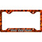 Fire License Plate Frame - Style C