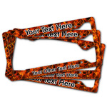 Fire License Plate Frame (Personalized)