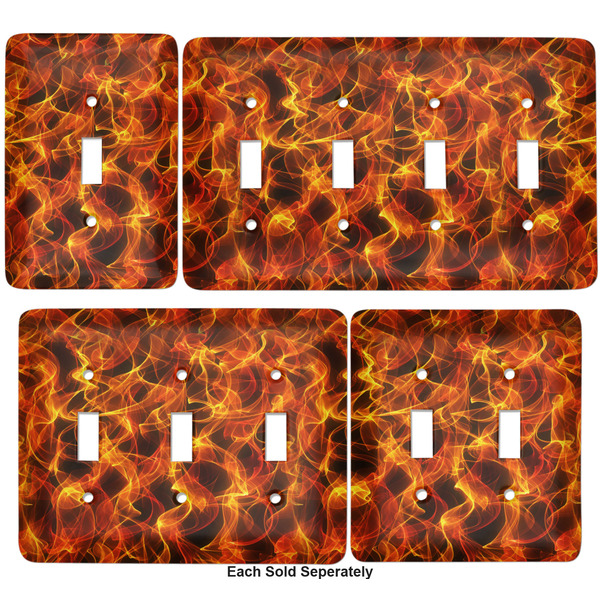 Fire Light Switch Covers all sizes
