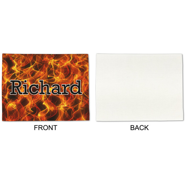 Fire Linen Placemat - APPROVAL Single (single sided)