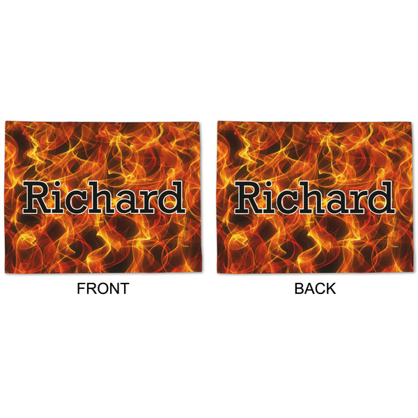 Fire Linen Placemat - APPROVAL (double sided)