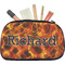 Fire Makeup / Cosmetic Bag - Medium (Personalized)