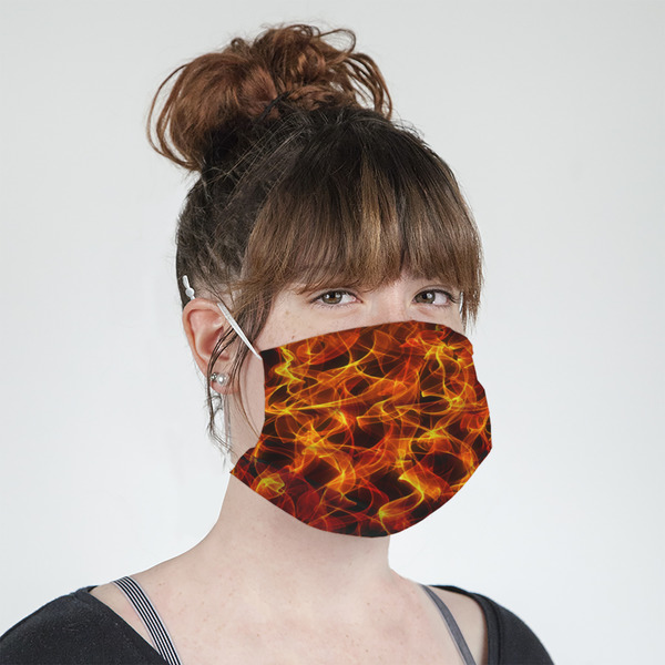 Fire Mask - Quarter View on Girl