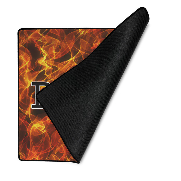 Fire Medium Gaming Mats - FRONT W/FOLD