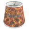 Fire Poly Film Empire Lampshade - Angle View