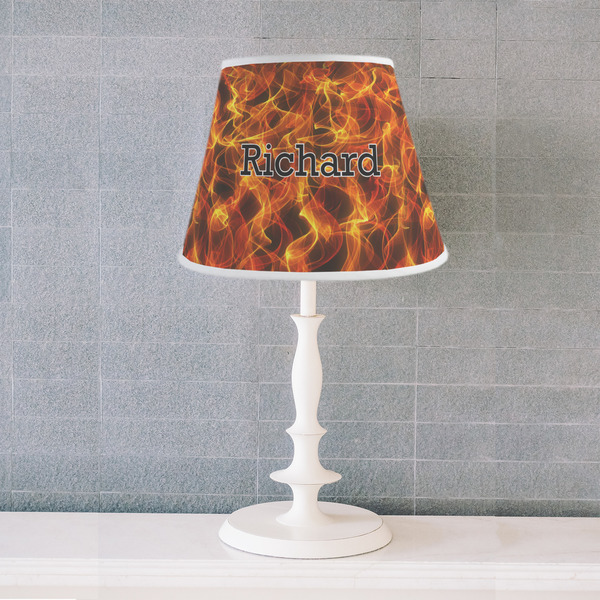 Fire Poly Film Empire Lampshade - Lifestyle