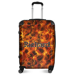 Fire Suitcase - 24" Medium - Checked (Personalized)