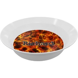 Fire Melamine Bowl (Personalized)