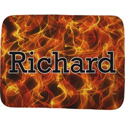 Fire Memory Foam Bath Mat - 48"x36" (Personalized)