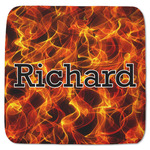 Fire Memory Foam Bath Mat - 48"x48" (Personalized)