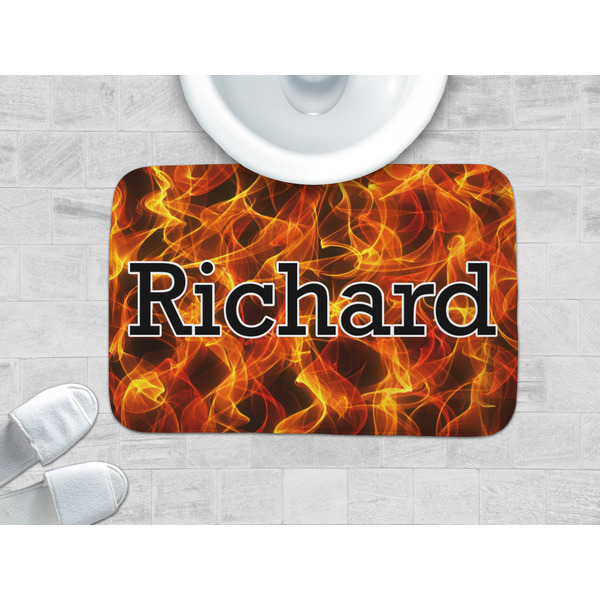 Fire Memory Foam Bath Mat - LIFESTYLE 34x21