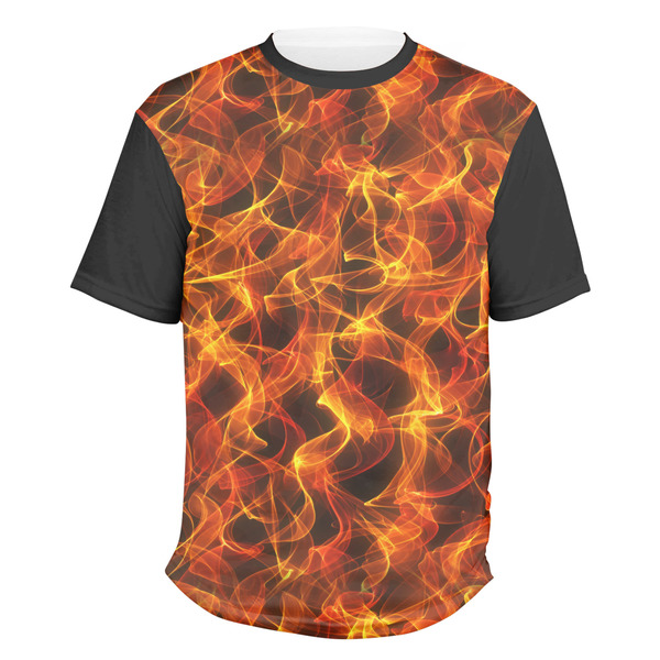 Custom Fire Men's Crew T-Shirt