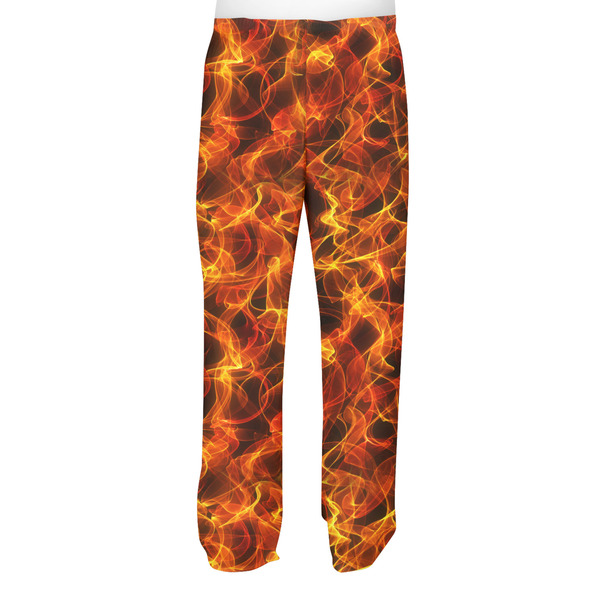 Fire Men's Pjs Back - on model