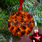 Fire Metal Ball Ornament - Lifestyle