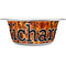 Fire Stainless Steel Dog Bowl - Small (Personalized)