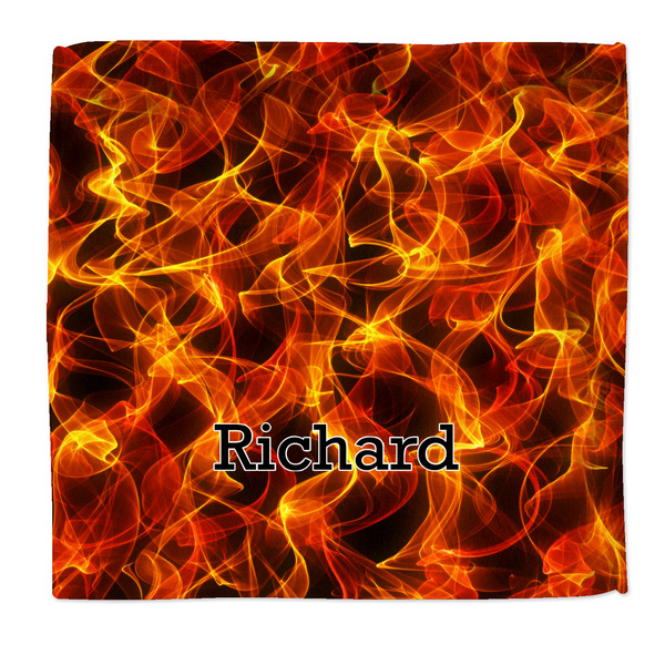 Custom Fire Microfiber Dish Rag (Personalized)