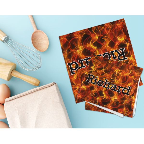 Fire Microfiber Dish Rag - LIFESTYLE