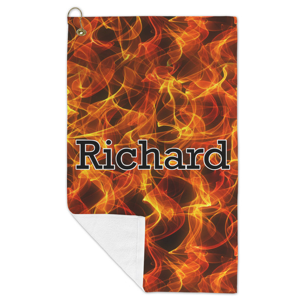 Fire Microfiber Golf Towels - FOLD