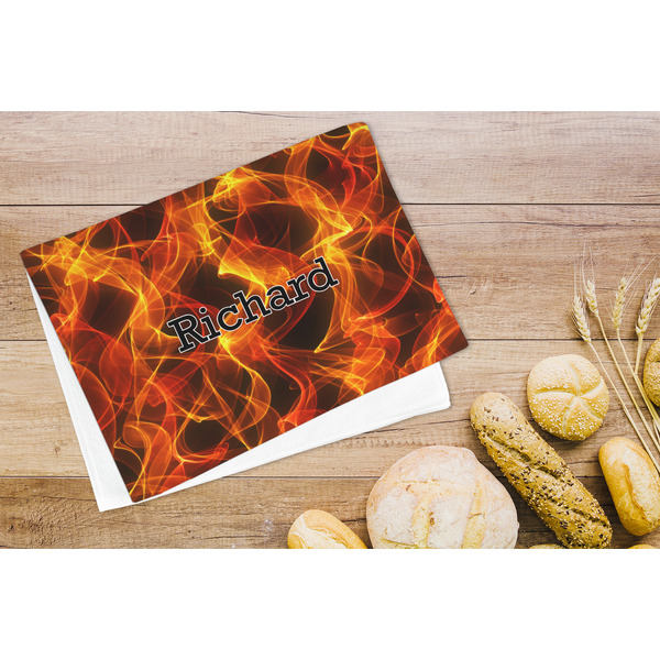 Fire Microfiber Kitchen Towel - LIFESTYLE