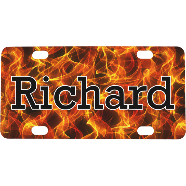 Custom Fire Mini/Bicycle License Plate (Personalized)