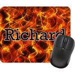 Fire Rectangular Mouse Pad (Personalized)