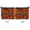Fire Neoprene Coin Purse - Front & Back (APPROVAL)