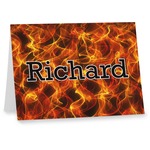 Fire Note cards (Personalized)