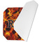 Fire Octagon Placemat - Single front (folded)