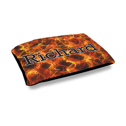 Fire Outdoor Dog Bed - Medium (Personalized)