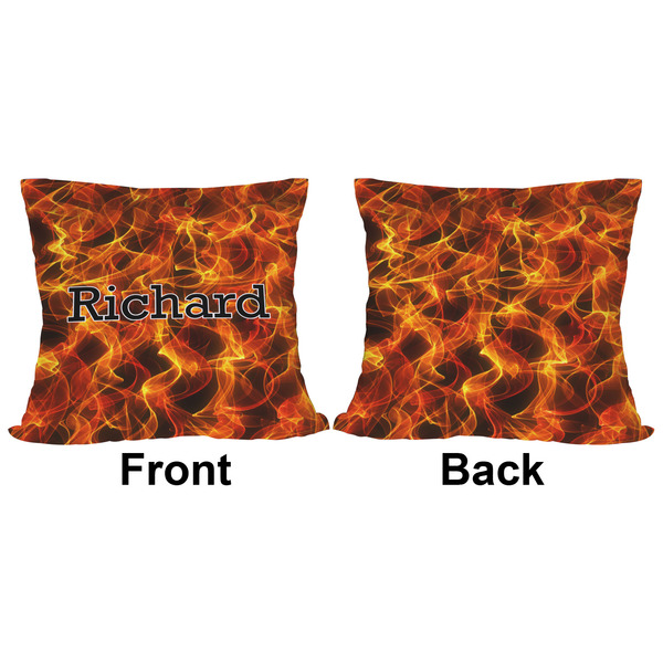 Fire Outdoor Pillow - 16x16