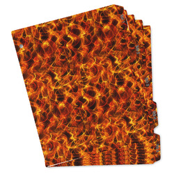 Fire Binder Tab Divider - Set of 5 (Personalized)