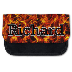 Fire Canvas Pencil Case w/ Name or Text