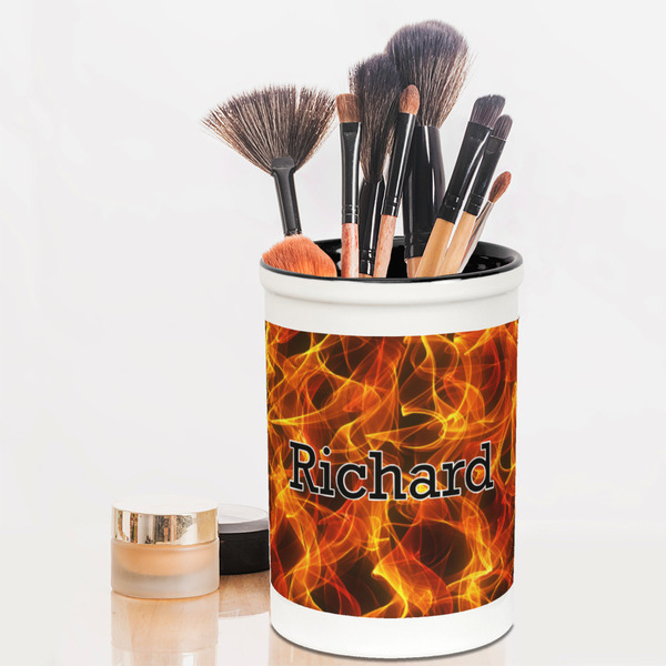Fire Pencil Holder - LIFESTYLE makeup